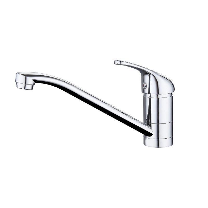 304 Stainless Steel Kitchen Mixer With Chrome Finish