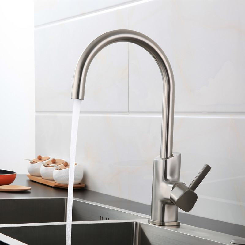 Stainless Steel Single Handle Faucet Factory